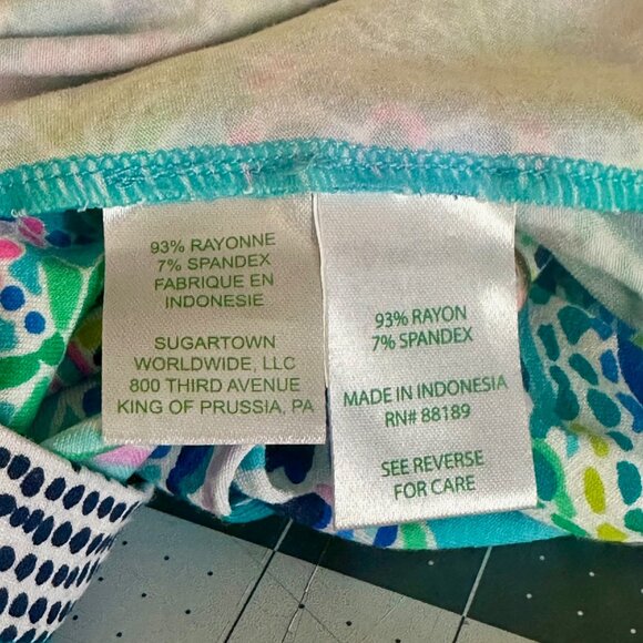 Unique Lilly Pulitzer UPF 50+ Sophie Bermuda Blue Turtle Dress - Picture 8 of 11